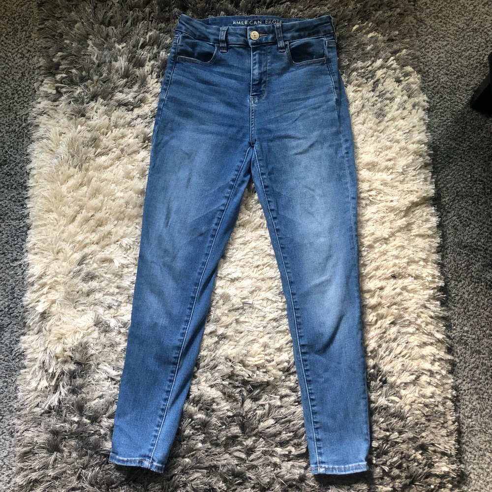 American Eagle Curvy Hi Rise Jegging 4 Short